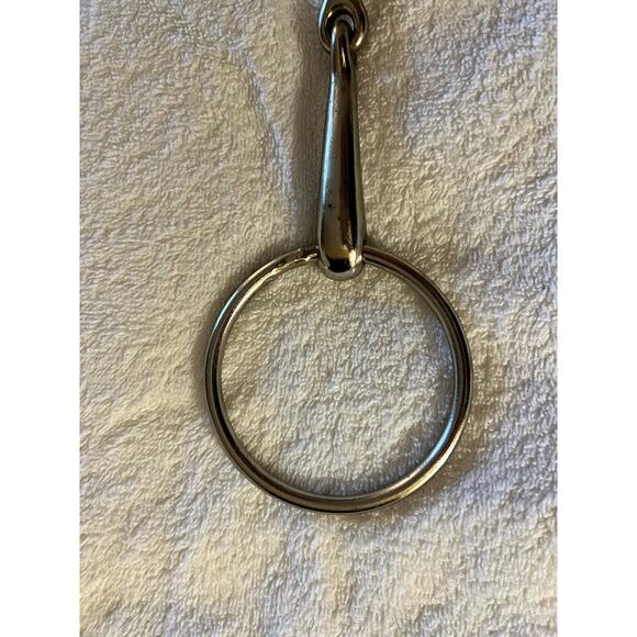 Loose Ring Snaffle Bit Single Jointed English Horse Bit Size 5 inches - Picture 3 of 6